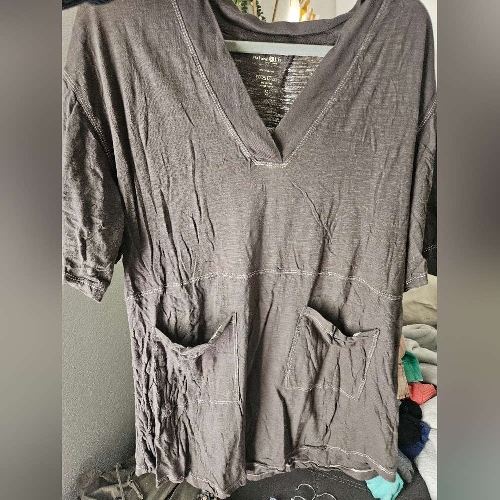 Natural life tunic dress